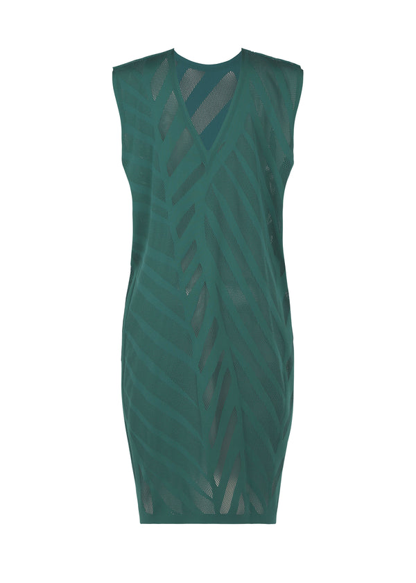 A-POC FERN Dress Turquoise Green