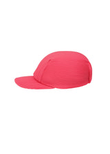 PLEATS CAP Hat Bright Pink
