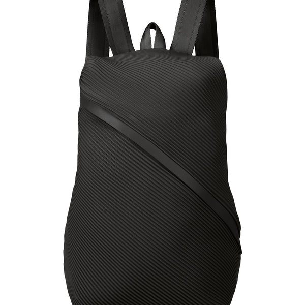 Bias cheap pleats backpack