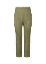 MONTHLY COLORS : JANUARY Trousers Steel Green
