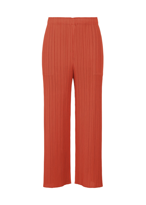 MONTHLY COLORS : APRIL Trousers Dark Red