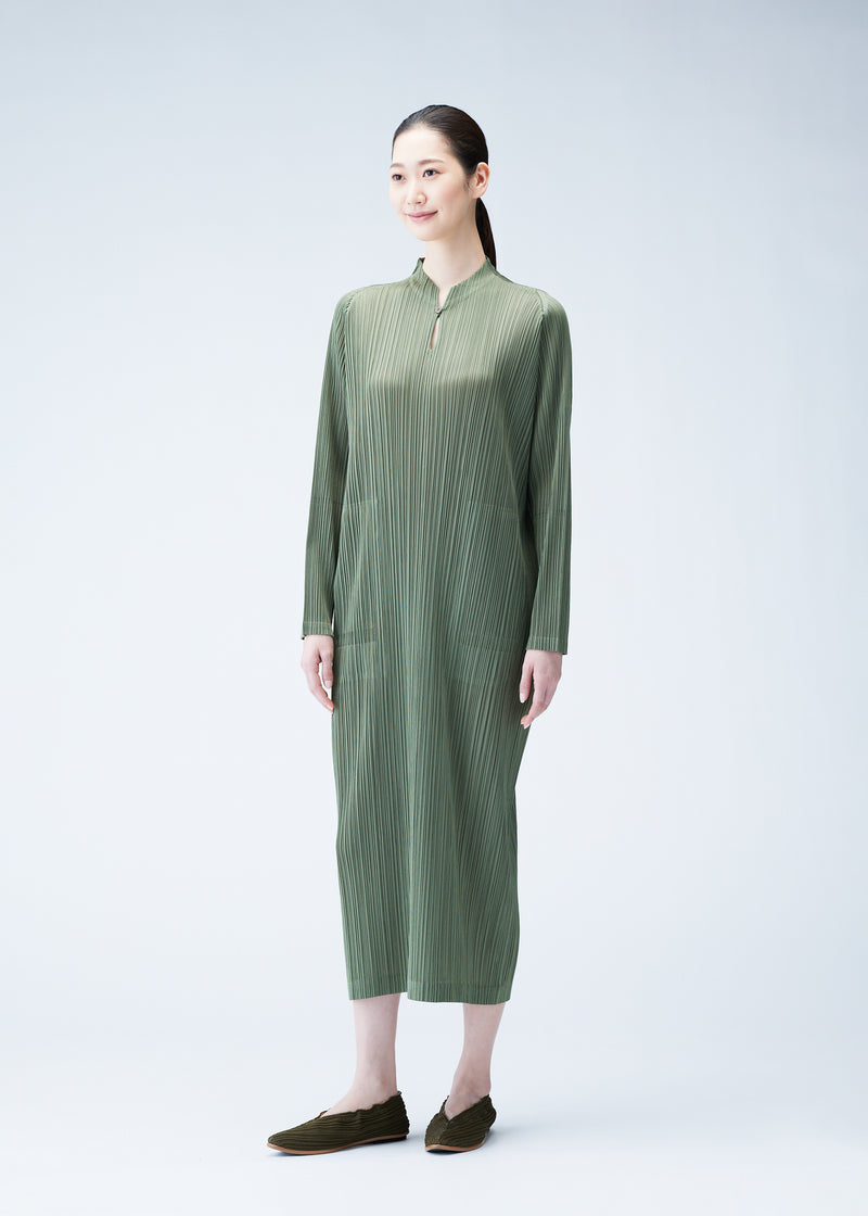 MONTHLY COLORS : JANUARY Dress Steel Green