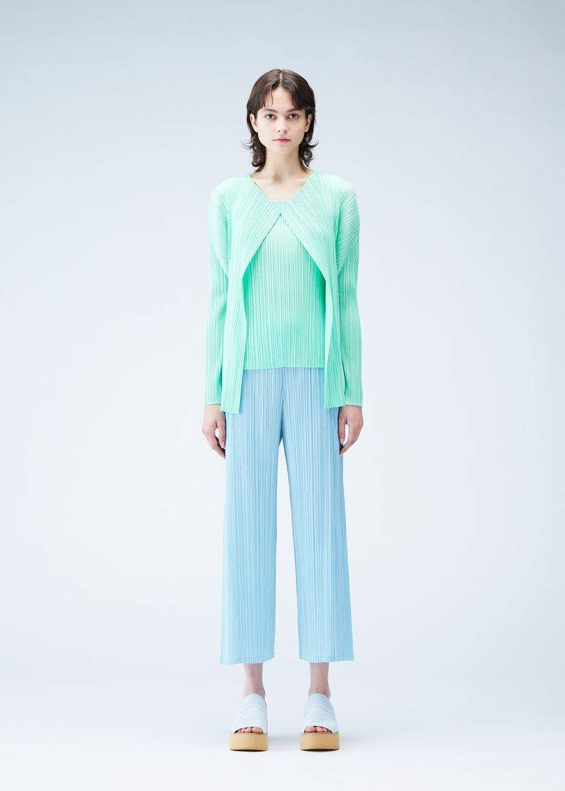 MONTHLY COLORS : MARCH Cardigan Mint Green