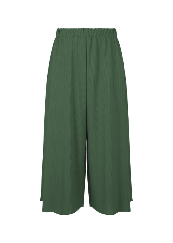 A-POC BOTTOMS Trousers Green Chili