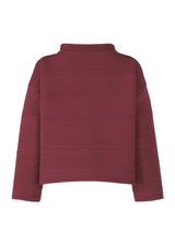 CREPE KNIT Top Chocolate