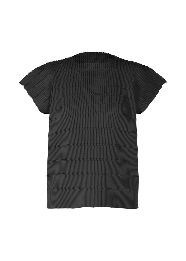 JIGGLY KNIT Top Black