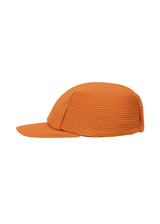 PLEATS CAP Hat Brown