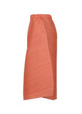 A detail shot of the PLEATS PLEASE ISSEY MIYAKE  SOLAR FLARE trousers