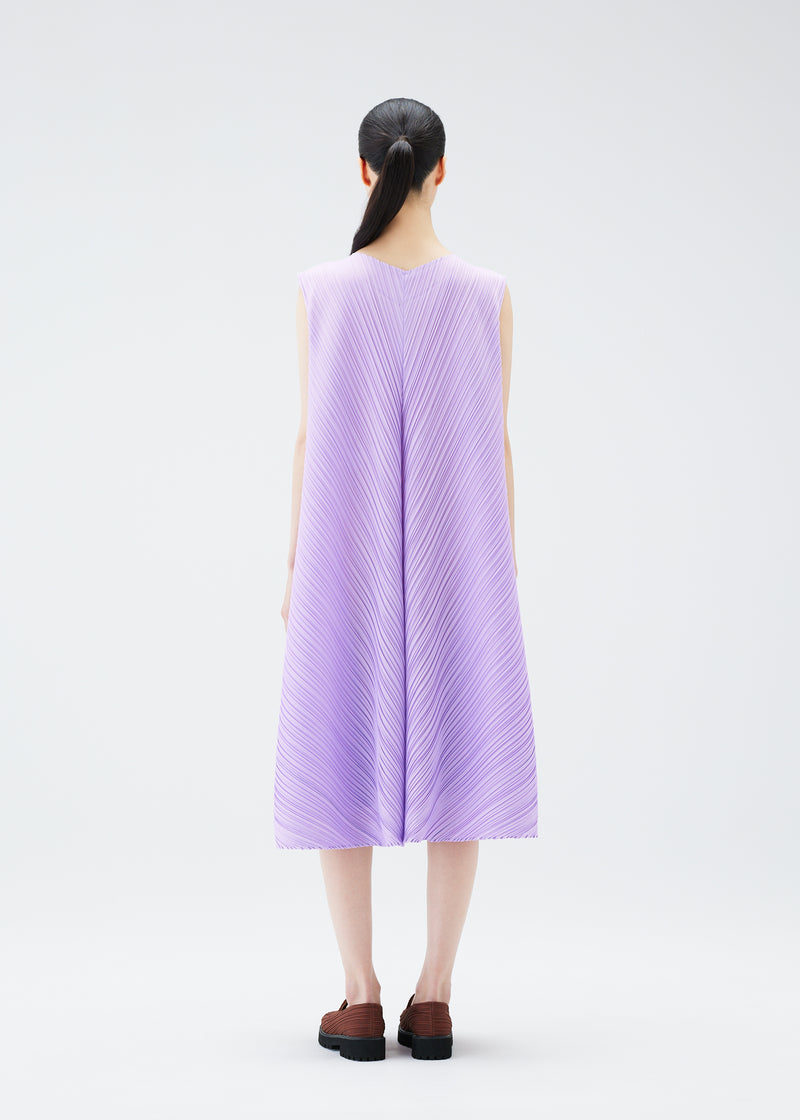 MELLOW PLEATS Dress Light Purple