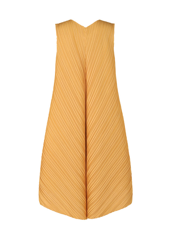 MELLOW PLEATS Dress Pale Orange