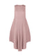 SOLAR FLARE Dress Greyish Pink