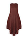 SOLAR FLARE Dress Bordeaux