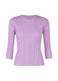 MELLOW PLEATS Top Light Purple