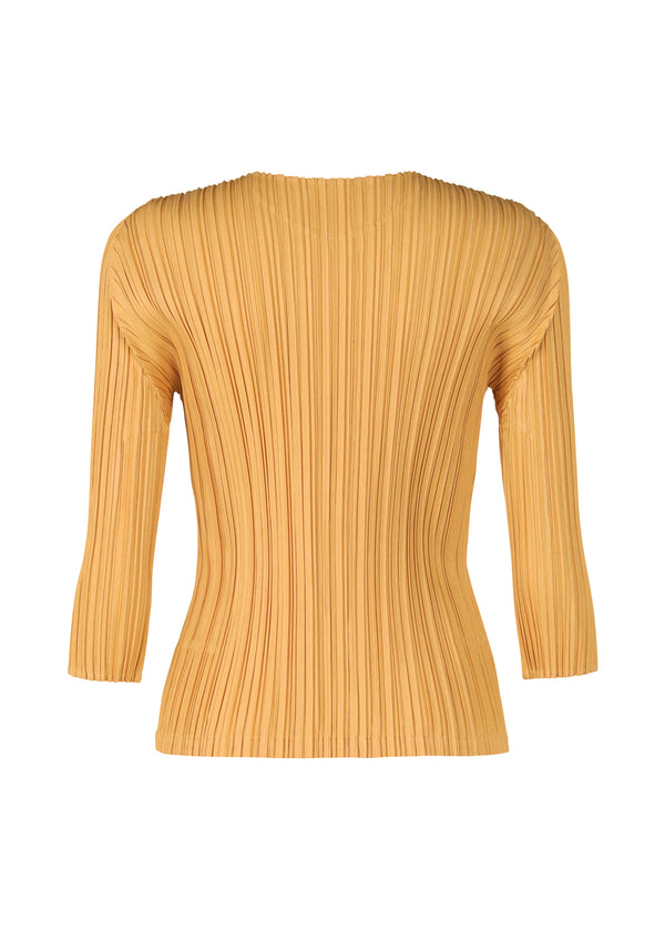 MELLOW PLEATS Top Dark Brown