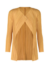 MELLOW PLEATS Cardigan Pale Orange