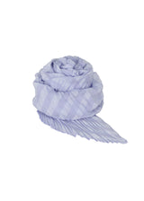 BOUMURA SHIBORI SCARF Stole Light Blue