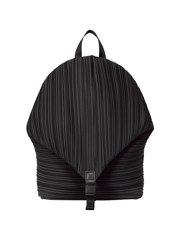 A product shot of the PLEATS PLEASE ISSEY MIYAKE PLEATS BACKPACK bag in black (15).