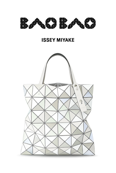 Beige Lucent PVC tote bag | Bao Bao Issey Miyake | MATCHES UK