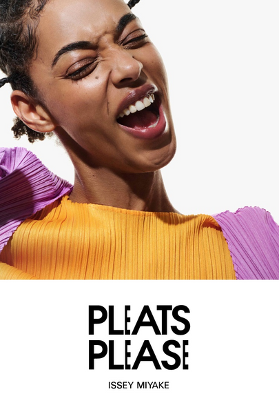 Issey Miyake Pleats Please Skirt and Leather Jacket