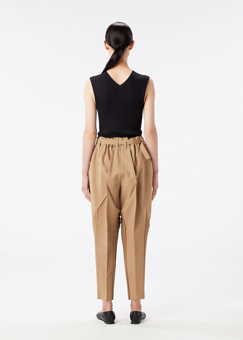 PLEATS BOTTOMS Trousers Black