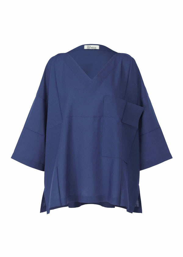 FOLD SQUARE SHIRT Shirt Blue