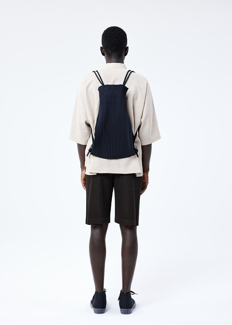 PLEATS KNAPSACK Bag Orange