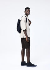 PLEATS KNAPSACK Bag Orange