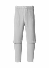 BENDING PLEATS Trousers Light Grey