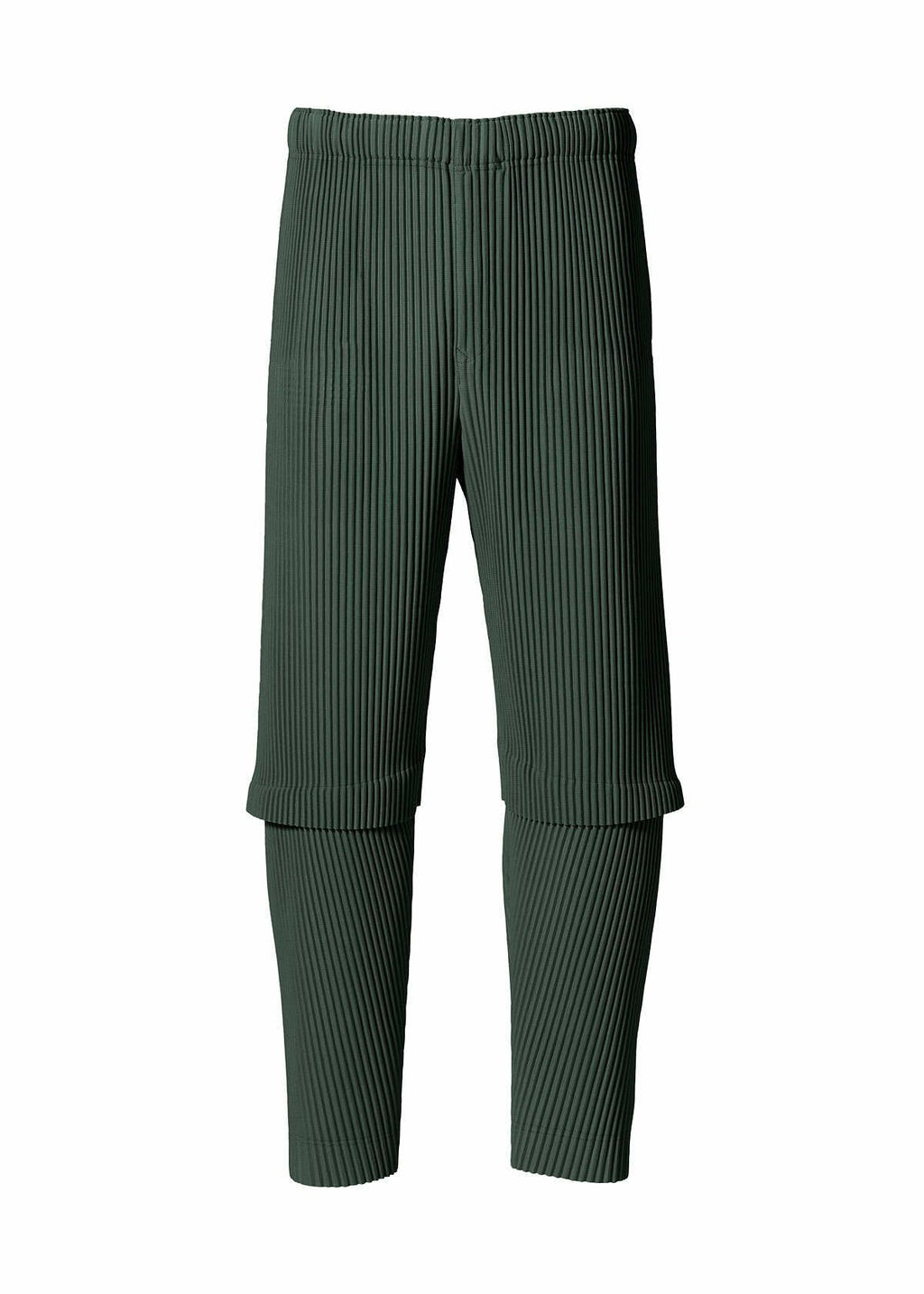 HOMME PLISSÉ ISSEY MIYAKE BENDING PLEATS Trousers Slate