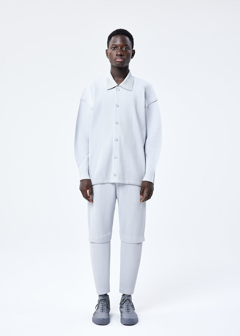 BENDING PLEATS Trousers Light Grey