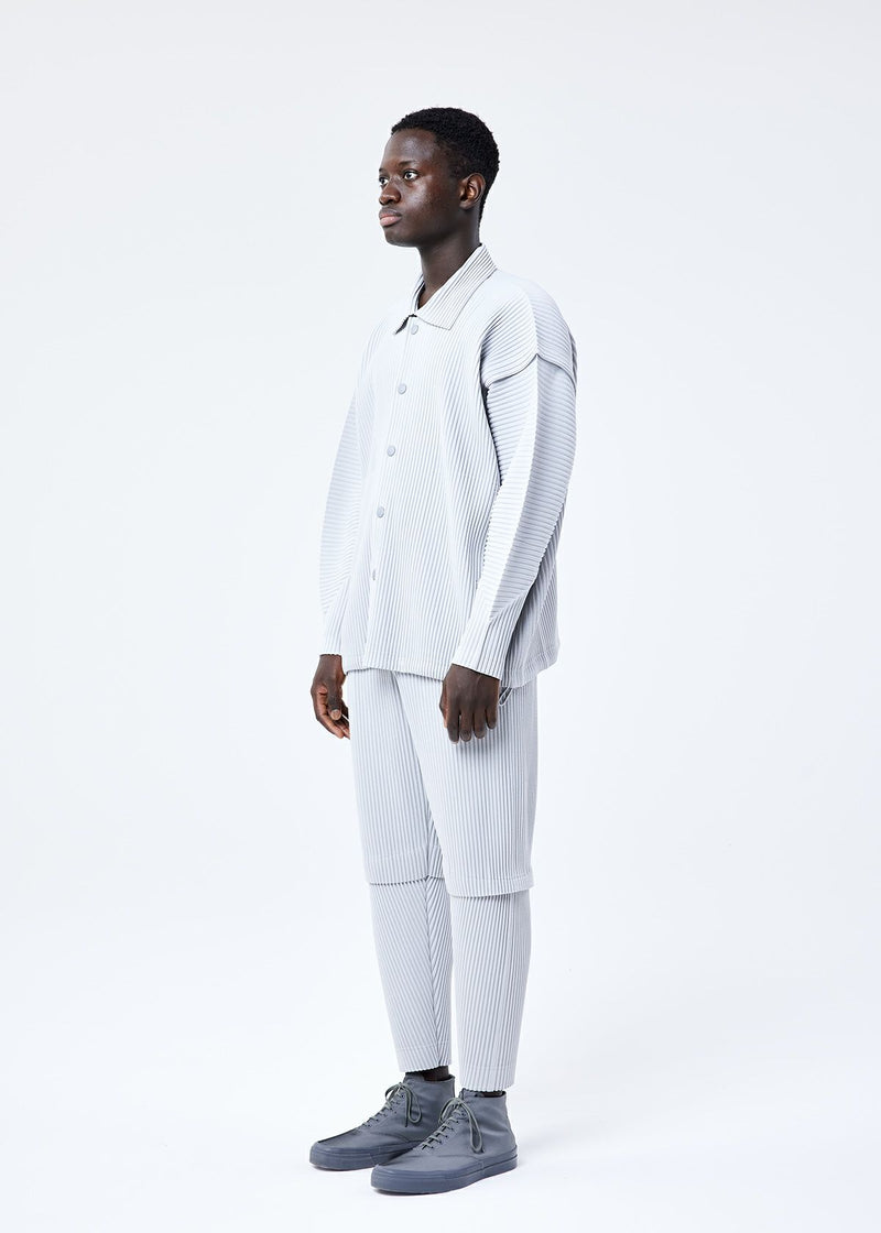 BENDING PLEATS Trousers Light Grey