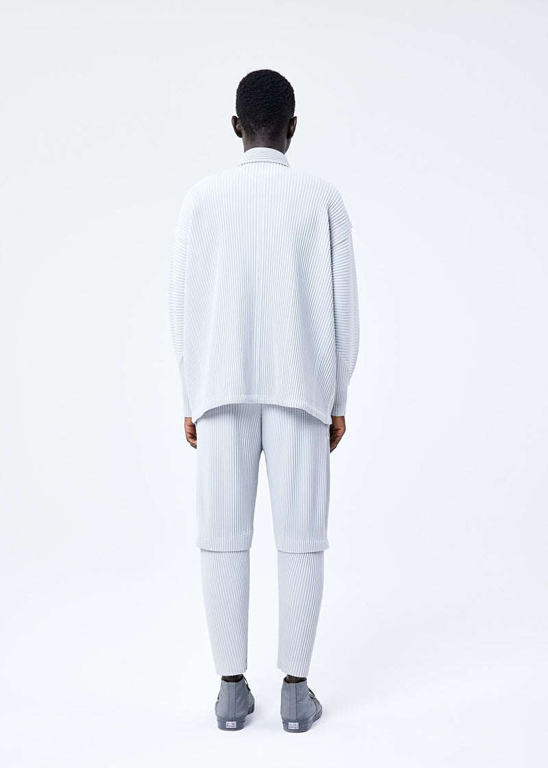BENDING PLEATS Trousers Light Grey
