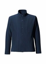 TAILORED PLEATS 1 Jacket Dark Blue