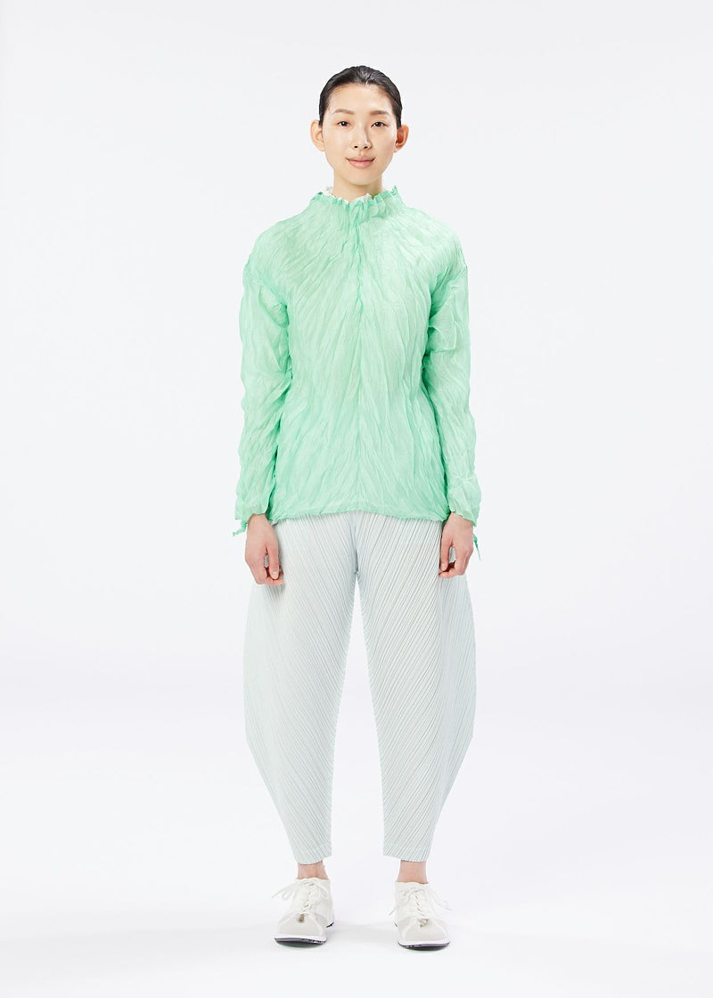 WHIRLWIND TWIST Top Mint Green