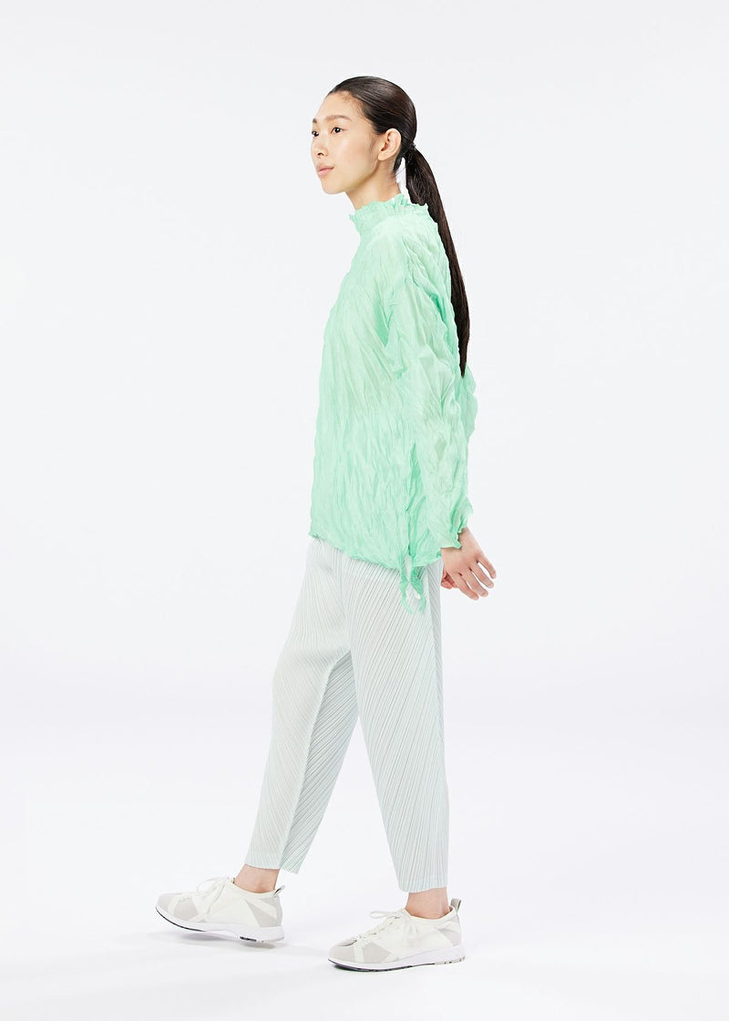WHIRLWIND TWIST Top Mint Green