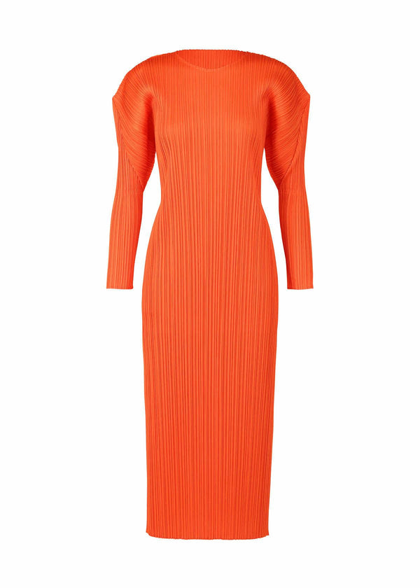 GUSTY Dress Orange Red