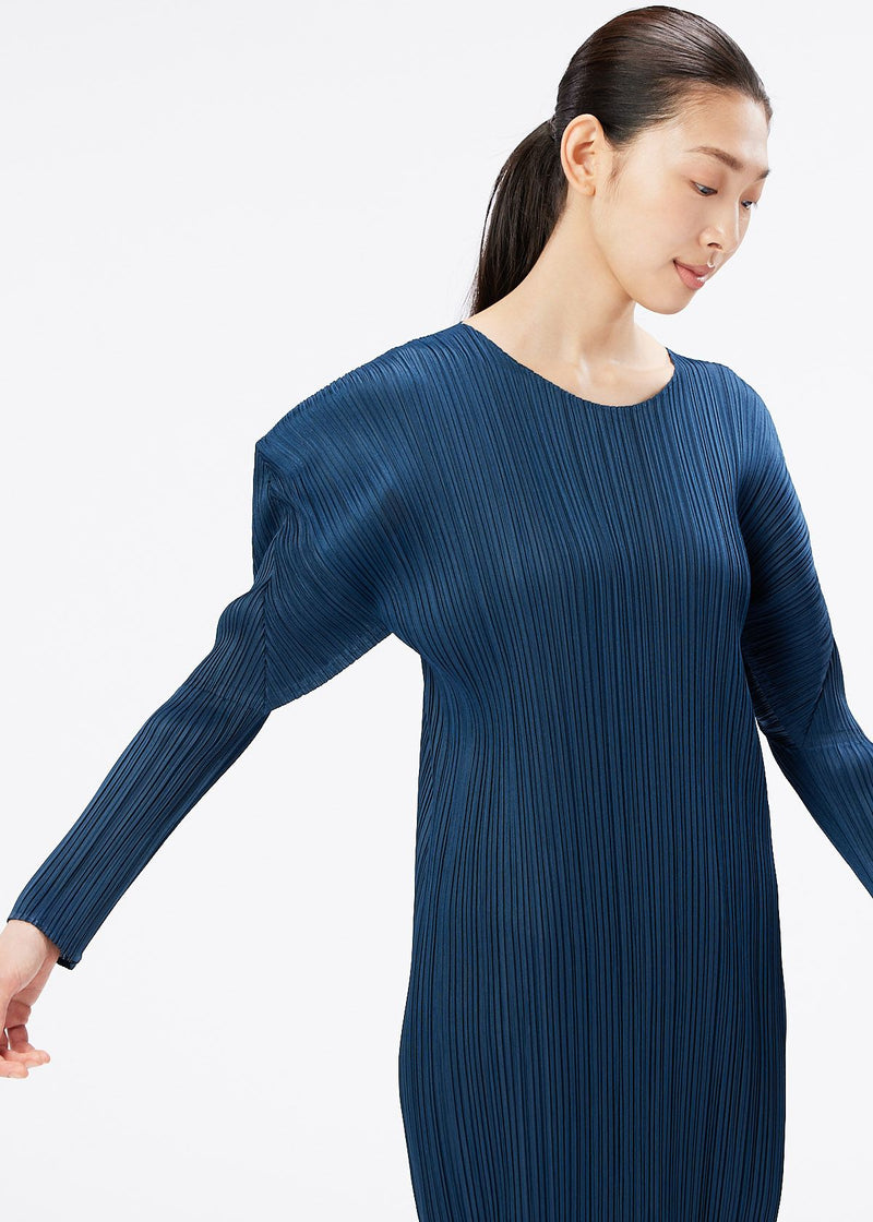 GUSTY Dress Blue Grey