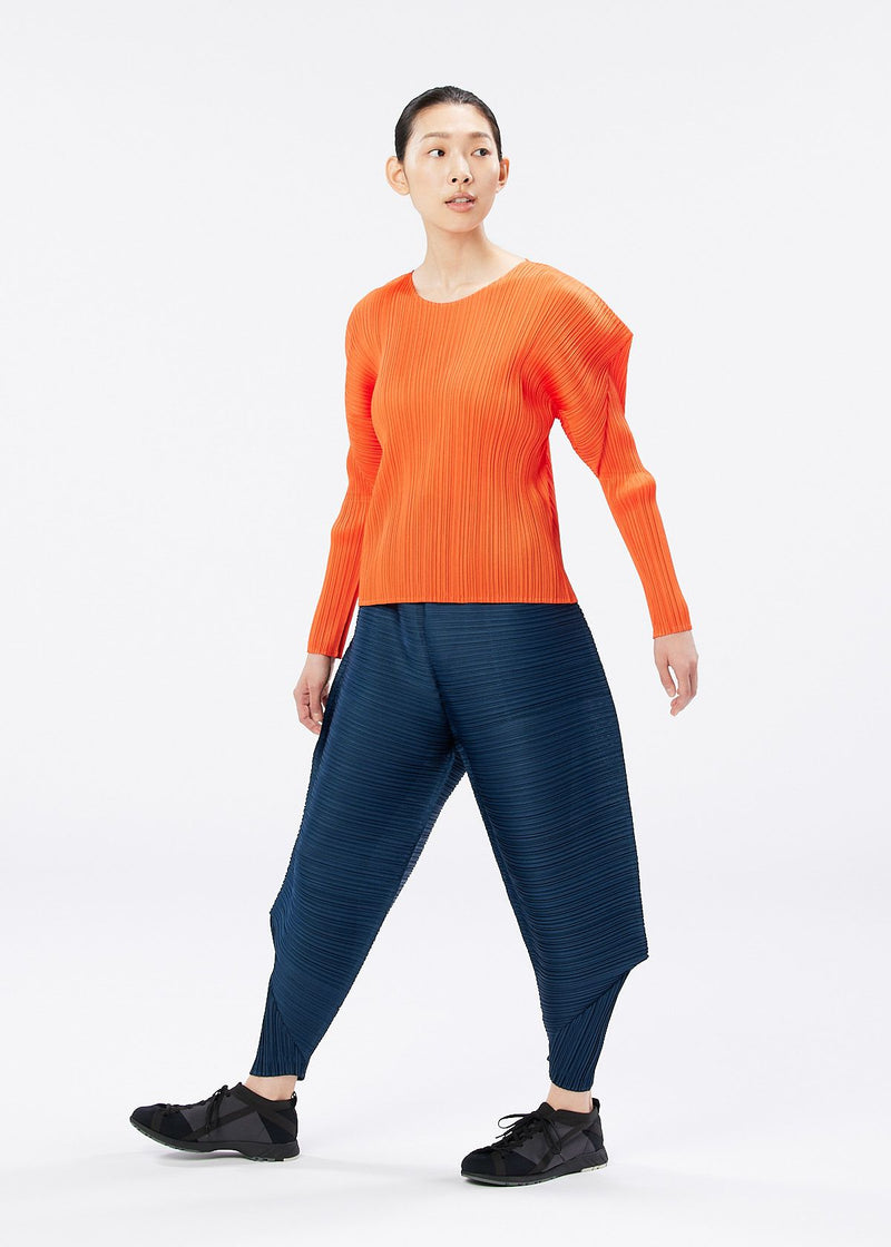 GUSTY Top Orange Red