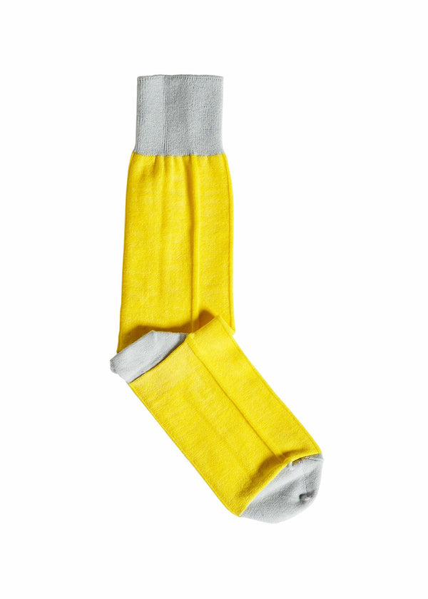 FOLDING SOCKS Socks Yellow