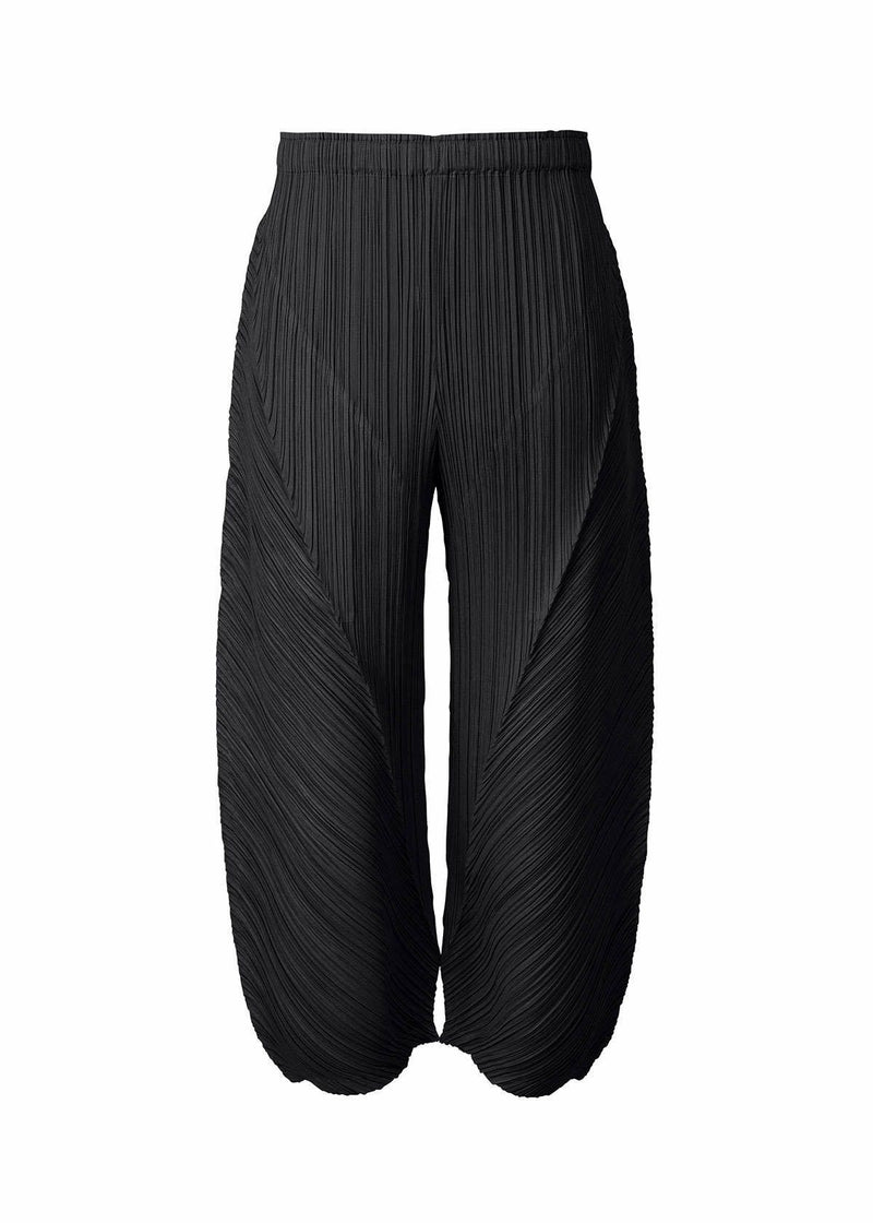 GLOW Trousers Black | ISSEY MIYAKE ONLINE STORE UK