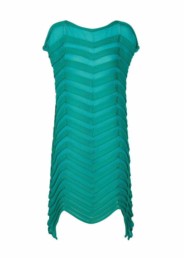 JELLY KNIT Dress Turquoise Green