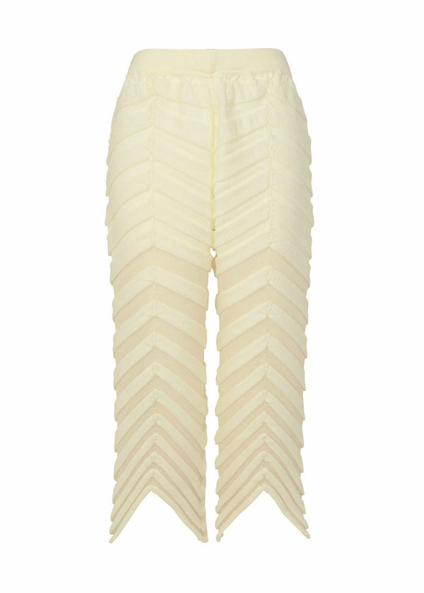 JELLY KNIT Trousers Ivory