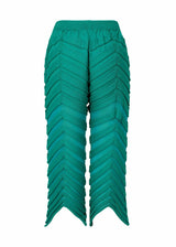 JELLY KNIT Trousers Turquoise Green