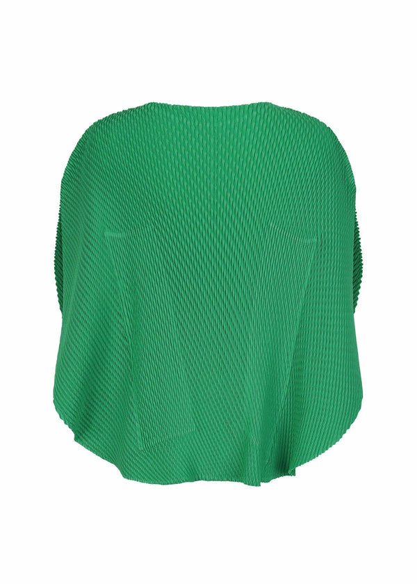 ORBICULAR PLEATS Shirt Green