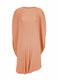 ORBICULAR PLEATS Dress Light Pink