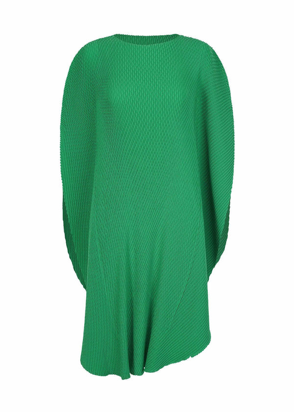 ORBICULAR PLEATS Dress Green