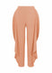 ORBICULAR PLEATS Trousers Light Pink