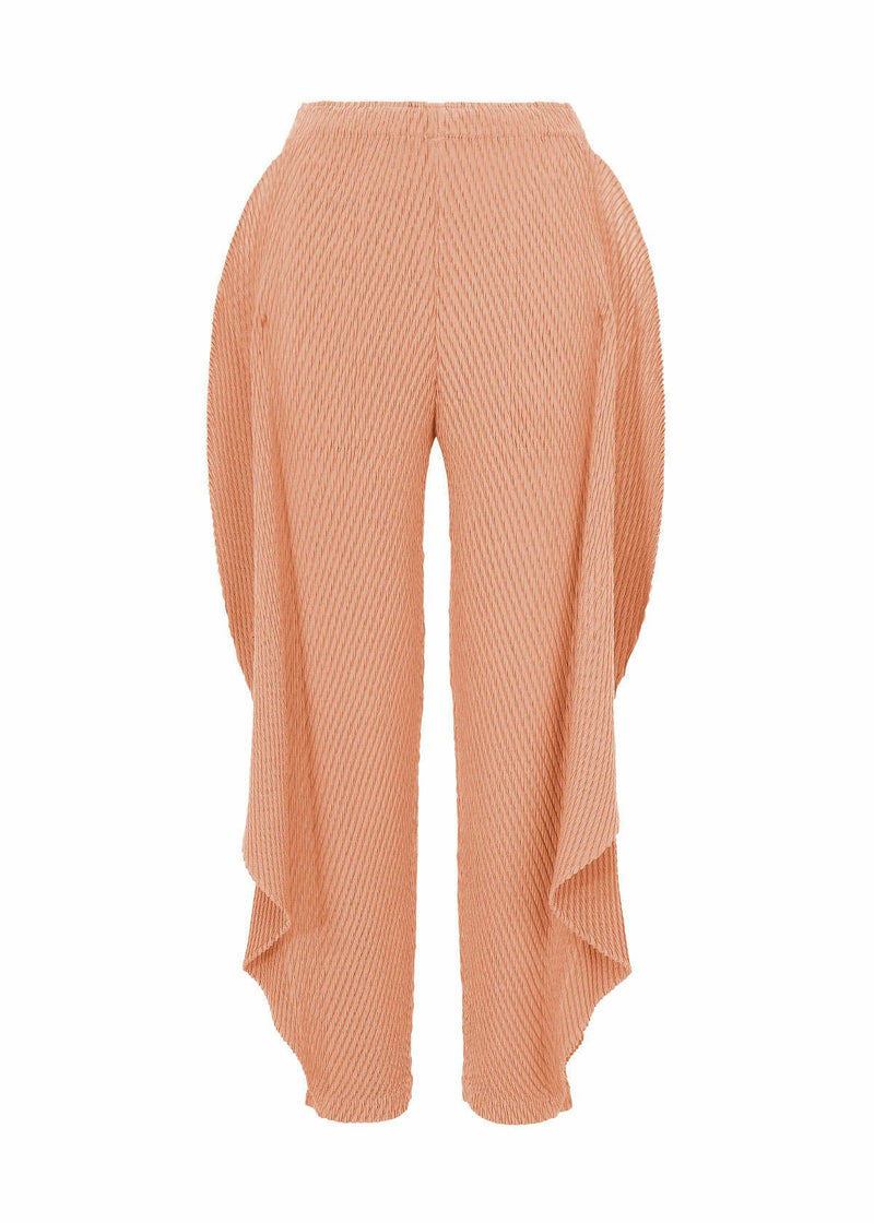 ORBICULAR PLEATS Trousers Light Pink