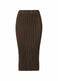 SPONGY-28 Skirt Brown