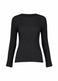 HATCHING PLEATS Top Black
